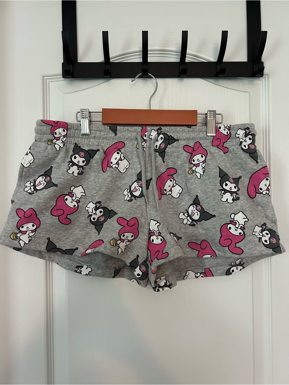 Sanrio Print Women’s Gray Lounge Shorts
